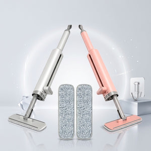 Rotatable Self-Squeeze Mini Mop with Crevice Brush